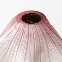 Abstract Form Study in Silver and Ruby I