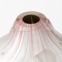 Abstract Form Study in Silver and Pink I