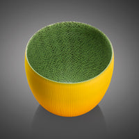 Introverre Yellow and Green Vessel