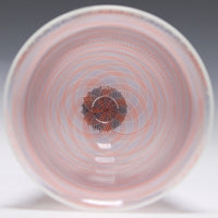Orange Reticello Goblet I