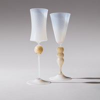 Opaline Goblet Pair